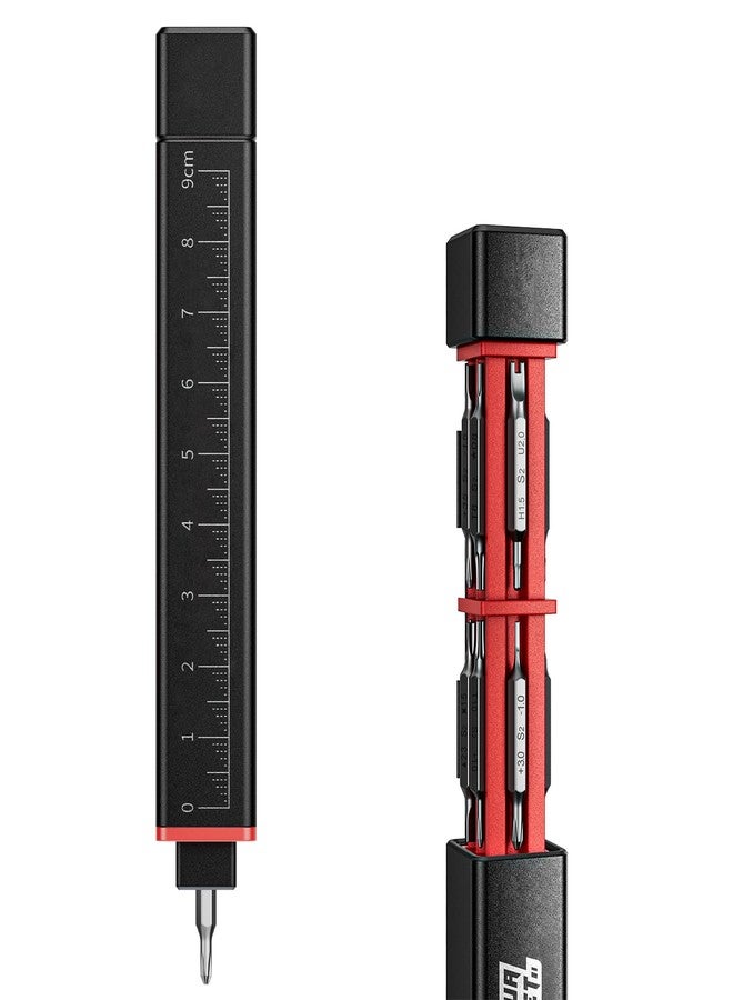 JAKEMY 20-in-1 Metal Precision Screwdriver Set, 10 Pcs Reinforced S2 Steel Precision Double-head Bits, Manual Pen Shaped Screwdriver Kit, Portable Screwdriver Repair Tool Kit - Image 1
