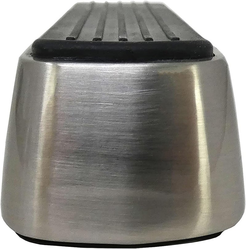 Shepherd Hardware 3314 Designer Satin Nickel Door Wedge with Non-Skid Rubber Base Grip - Image 5