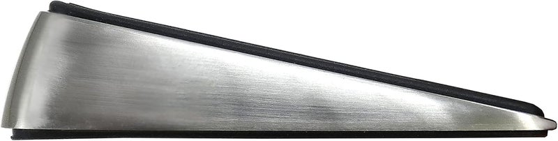 Shepherd Hardware 3314 Designer Satin Nickel Door Wedge with Non-Skid Rubber Base Grip - Image 2