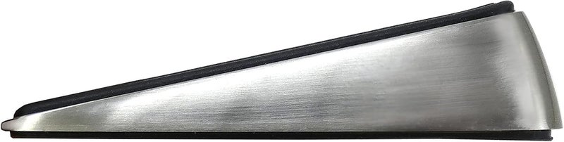 Shepherd Hardware 3314 Designer Satin Nickel Door Wedge with Non-Skid Rubber Base Grip - Image 3