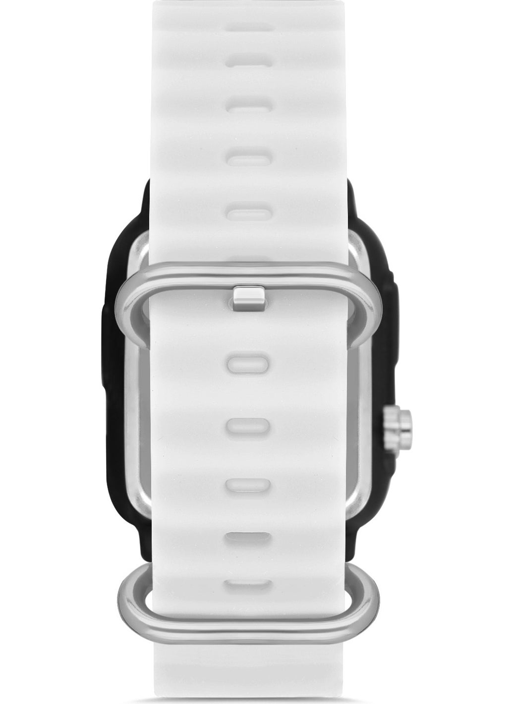 Aqua Di Polo 1987 Unisex White Silicone Digital LED Wristwatch APWR033305  - Image 4