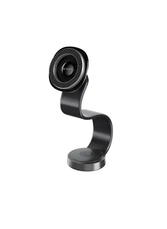 IQ TOUCH - 360° Magnetic Car Mount Detachable Phone Holder with Bendable Arm, PC, TPU, Neodymium Magnets, VHB Adhesive - Image 1