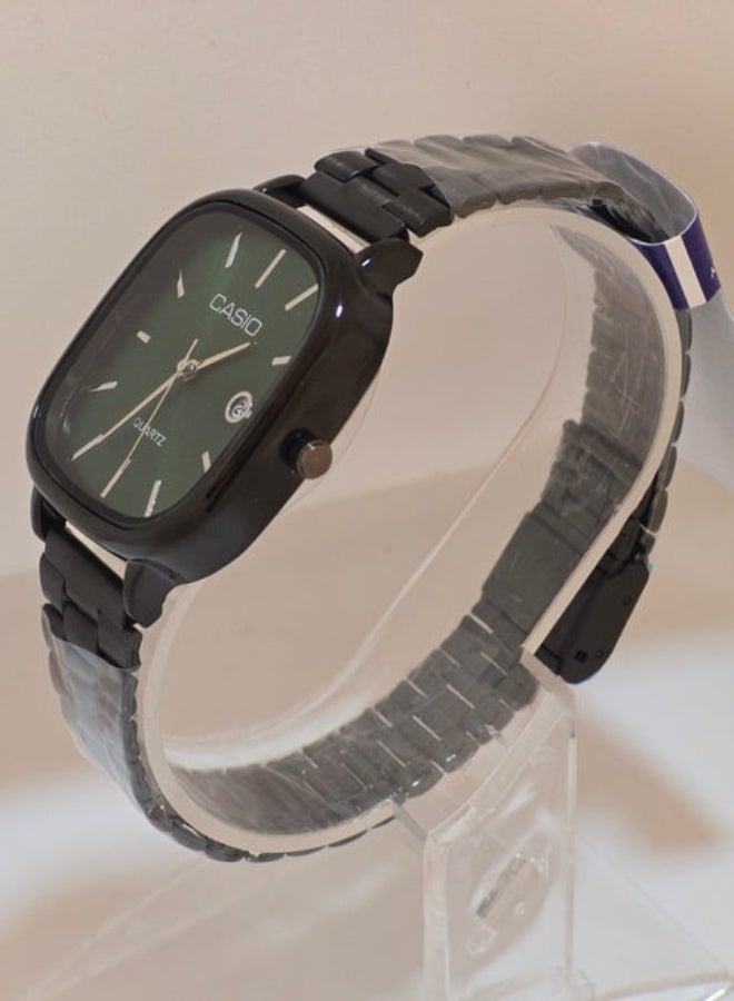 كاسيو ساعة كاسيو للجنسين LTP-E117D انالوج ستانلس ستيل -اسود - Image 3