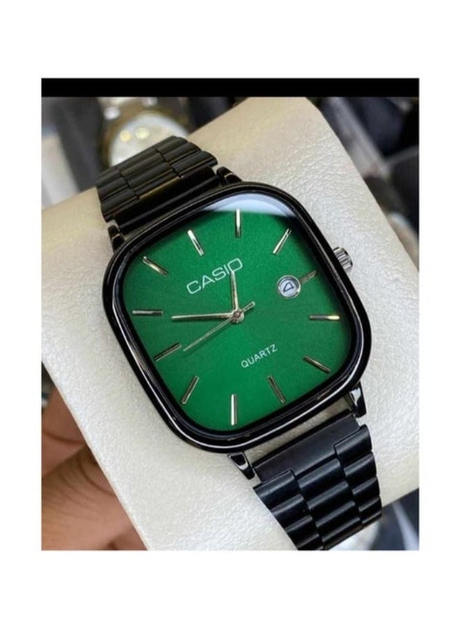 كاسيو ساعة كاسيو للجنسين LTP-E117D انالوج ستانلس ستيل -اسود - Image 5