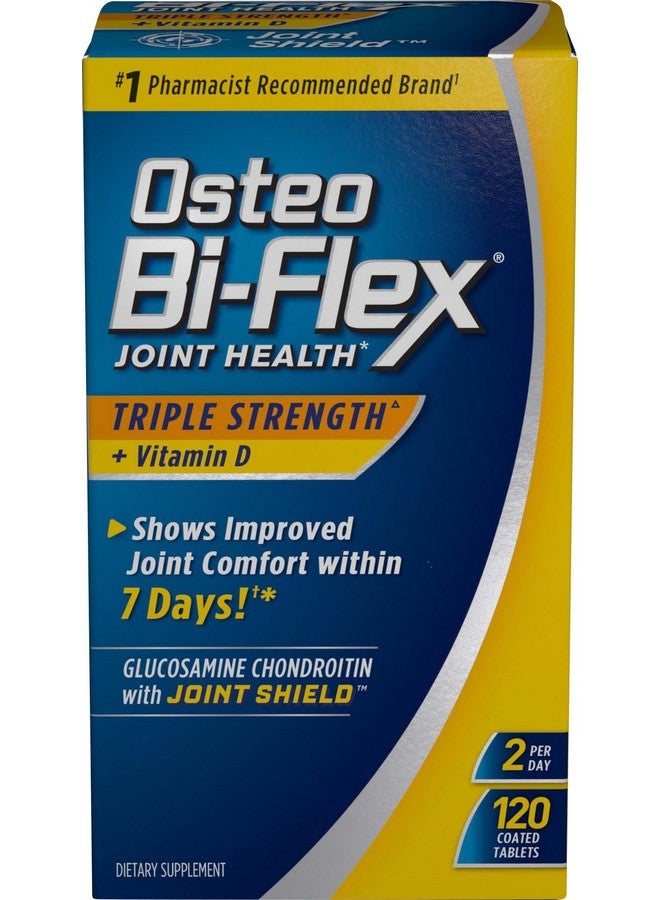 Osteo Bi-Flex Osteo BiFlex, Triple Strength Glucosamine Chondroitin with Vitamin D, Joint Supplement, 120 Count