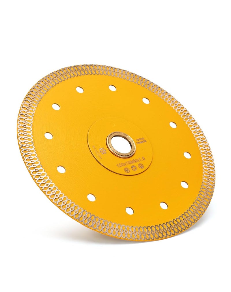 OSTEK 6 in Super Thin Diamond Saw Blade Porcelain Saw Blade for Cutting Porcelain Tiles Granite Marbles (6) - Image 1
