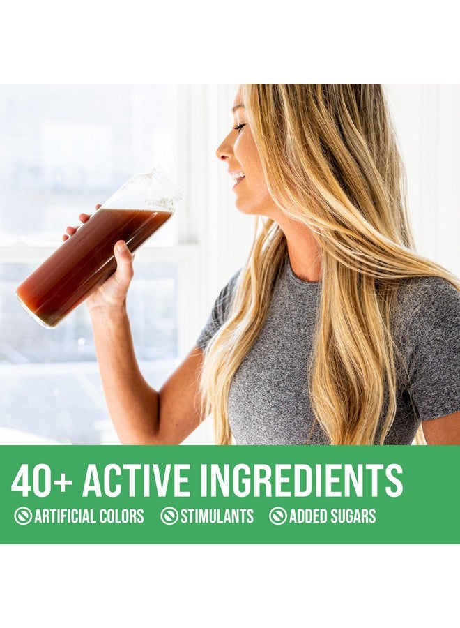 Rule 1 Proteins Rule 1 Fruits & Greens Powder - 40+ Active Ingredients Including 4g Fruit & Vegetable Concentrates + 2g Prebiotic Fiber for Daily Wellness (30 Servings, Mixed Berry) - Image 4