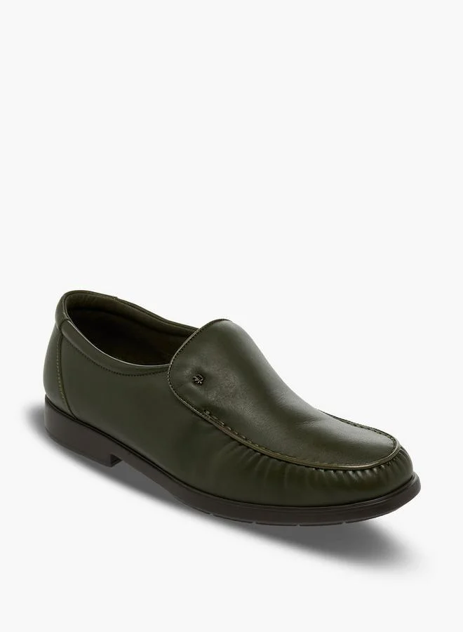 بينوسوس Men Slip-On Leather Loafers