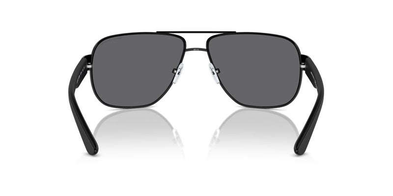 Armani Exchange A|X ARMANI EXCHANGE Men's AX2012S Rectangular Sunglasses, Matte Black/Grey Polarized, 62 mm - Image 4