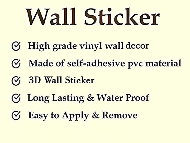 Akki Wold Lord Ganesh Ji Wall Sticker for Poja Room, Kids Room, Office Room, (Multicolor,Size - 50 cm X 35 cm) - Image 5