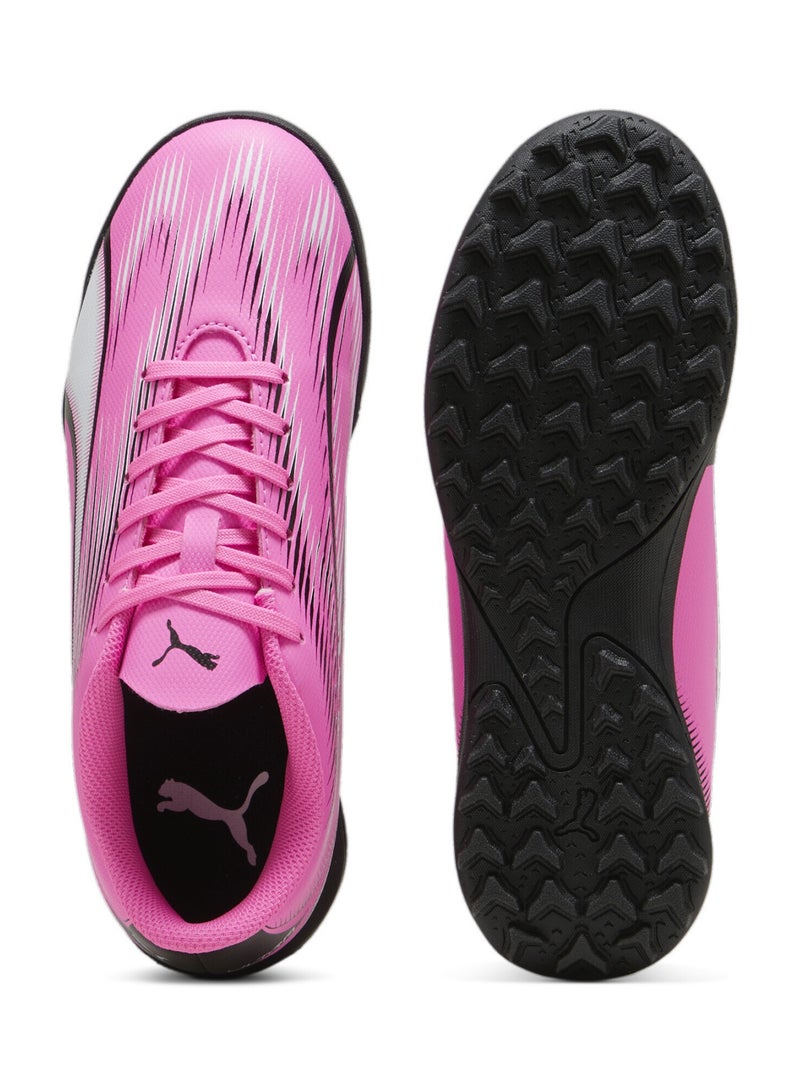 PUMA ULTRA PLAY TT Kids Unisex Pink Football Boots - Image 4