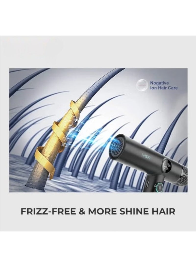 مجفف الشعر الاحترافي عالي السرعة V-401 - Image 3