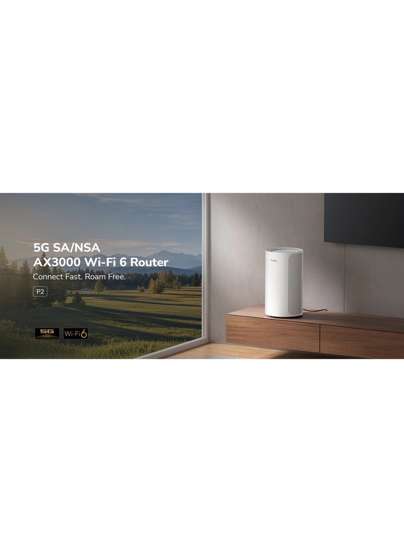 cudy 5G SA/NSA AX3000 Wi-Fi 6 Router - P2 1.0 - Image 2