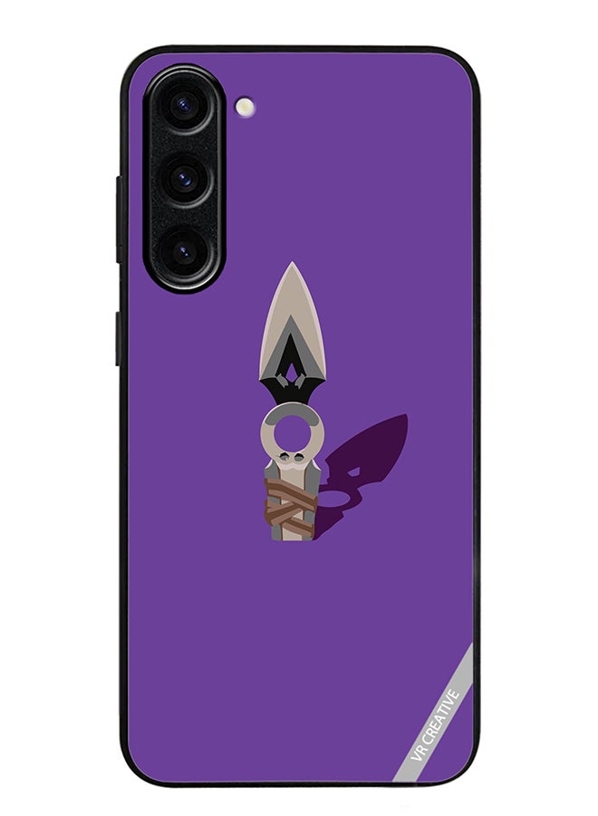 VR CREATIVE Protective Case Cover For Samsung Galaxy S24 Plus Jett Knife Valorant Design Multicolour - Image 1