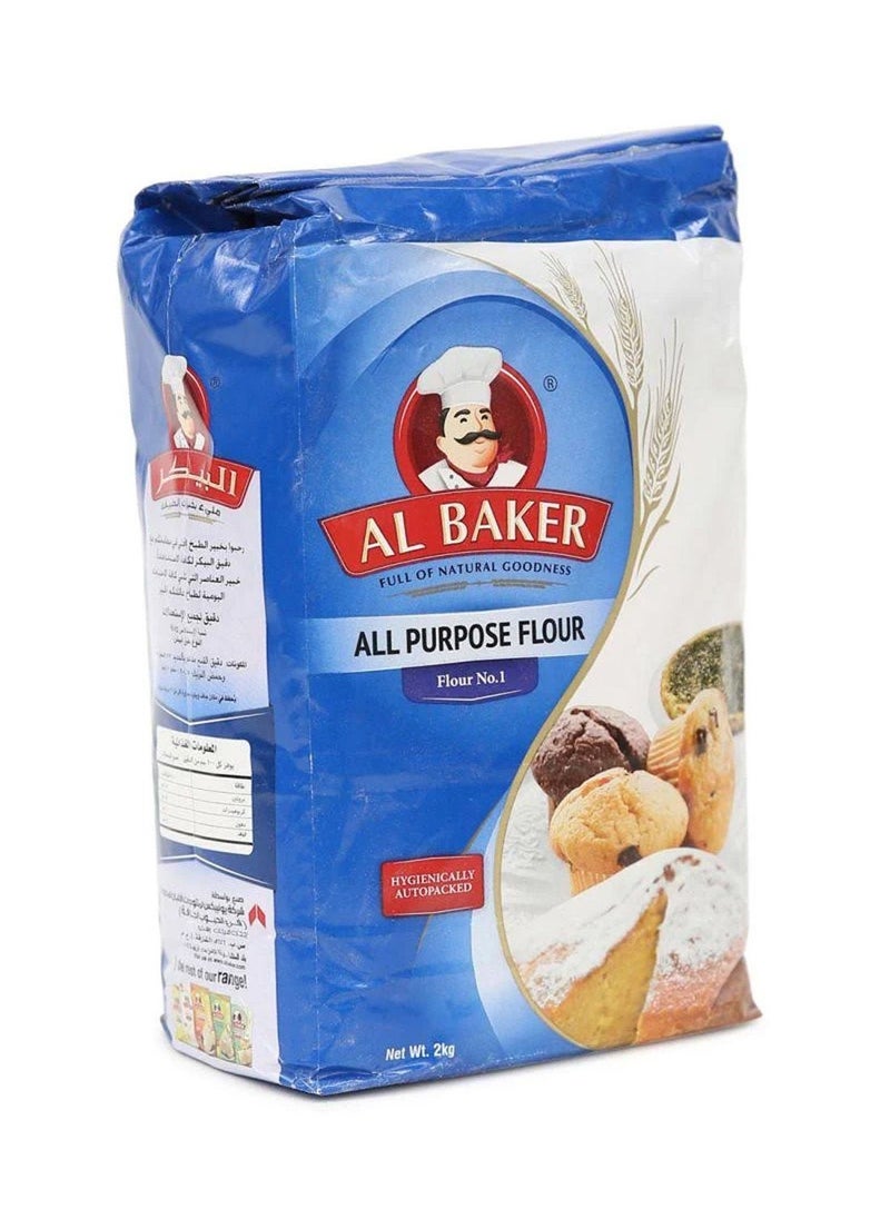 Al Baker No.1 All Purpose Flour, 1KG 