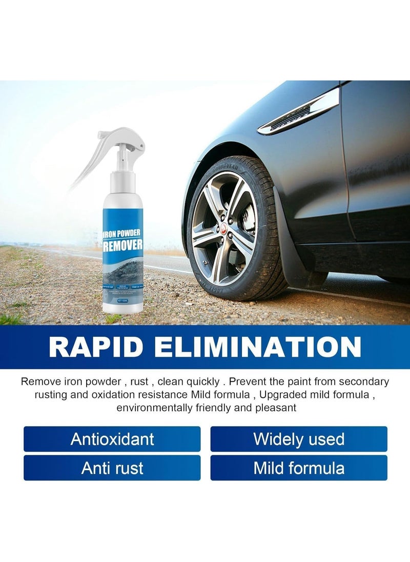 Generic - Powerful Car Rust Remover Spray - Iron Remover, Corrosion Protection, Paint Safe, Multi-Surface Deruster, Heavy-Duty Rust Treatment (100ml) - Image 1
