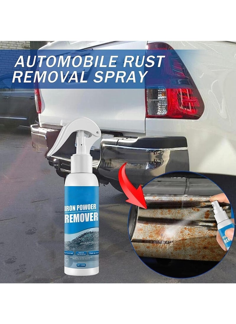 Generic - Powerful Car Rust Remover Spray - Iron Remover, Corrosion Protection, Paint Safe, Multi-Surface Deruster, Heavy-Duty Rust Treatment (100ml) - Image 1
