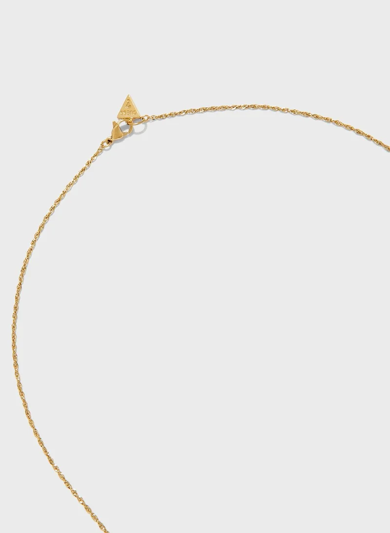 GUESS Pave Infinity Necklace
