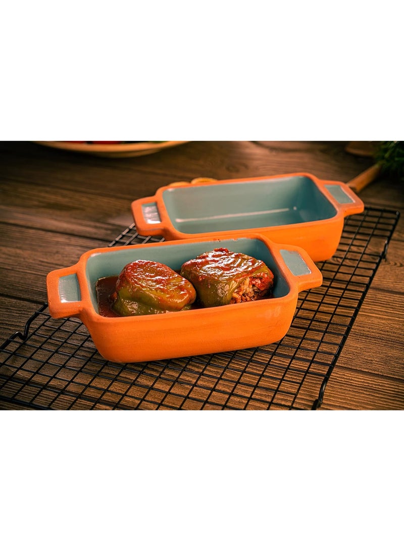 لوكسيول أواني طين طهي من لوكس يول – مصنوعة يدوياً في تركيا – صديقة للبيئة وآمنة للفرن والميكروويف والغسالة – متوفرة بألوان بني وأخضر وأصفر وأزرق وطبيعية غير مغطاة – مقاسات: ١٦×٤، ١٦×٧٫٥، ١٩×٦، ٢٢×١١×٤٫٥ سم – تحافظ على نكهة وحرارة الطعام – مثالية للحساء، اليخنات، المؤكلات المخبوزة، تقديم أنيق لعائلتك وضيوفك – هدية مثالية للأعراس، الانتقالات، محبي الطبخ الصحي والمستدام – طين تركي ناتج عالي الجودة مخبوز بالفرن – آمن للطعام، بدون مواد كيميائية ضارة وخالية من BPA – تغليف قابل لإعادة التدوير – توصية الطهاة، تقييم ٥ نجوم من العملاء – ماركة لوكس يول – تجربة طهي تقليدية تركية تضيف لمسات ريفية وأصيلة على مائدتك - Image 5