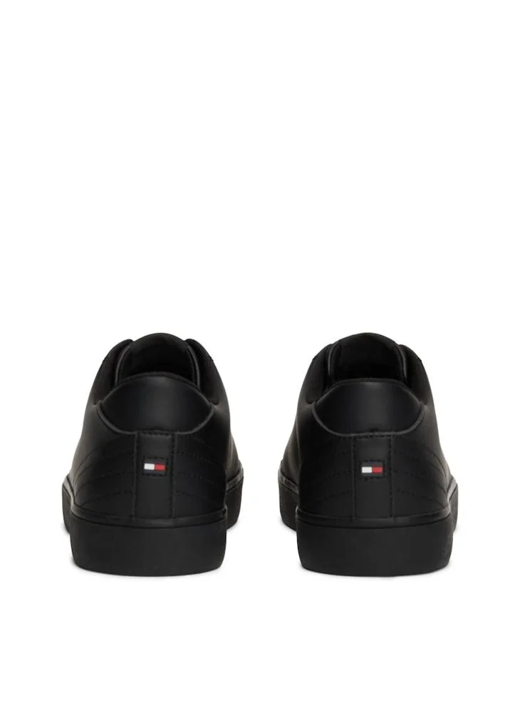 TOMMY HILFIGER Canvas Lace Up Low Top Sneakers