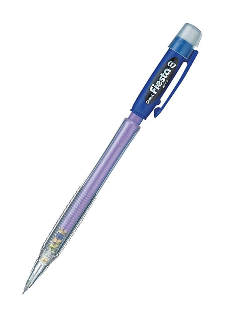 Pentel قلم رصاص ميكانيكي فييستا، 4 قطع، برأس 0.7 مم، متعدد الألوان - Image 2