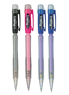 Pentel 4-Piece Fiesta Mechanical Pencil 0.7mm Tip Multicolour  - Image 1