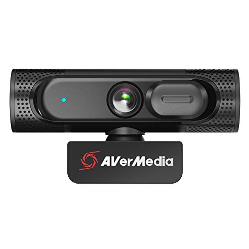 AVerMedia Live Streamer CAM 315, Webcam, 1080p/60fps Recording, Microphones, Fixed Focus, Wide Adjustable Field of View, Works with Skype, Zoom, Teams - Black - Image 2