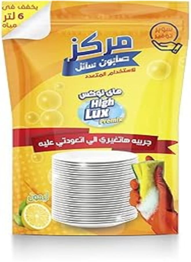 Generic منظف الأطباق بالليمون المركز 6 لتر (12 قطعة) 