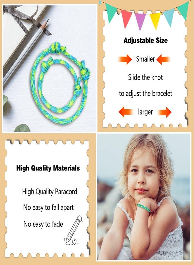 Tirdkid First Day of School Bracelet - Mommy and Me Paracord Bracelets for Boys, Perfect Back to School Gifts, Kindergarten & Preschool Bracelets - Image 5
