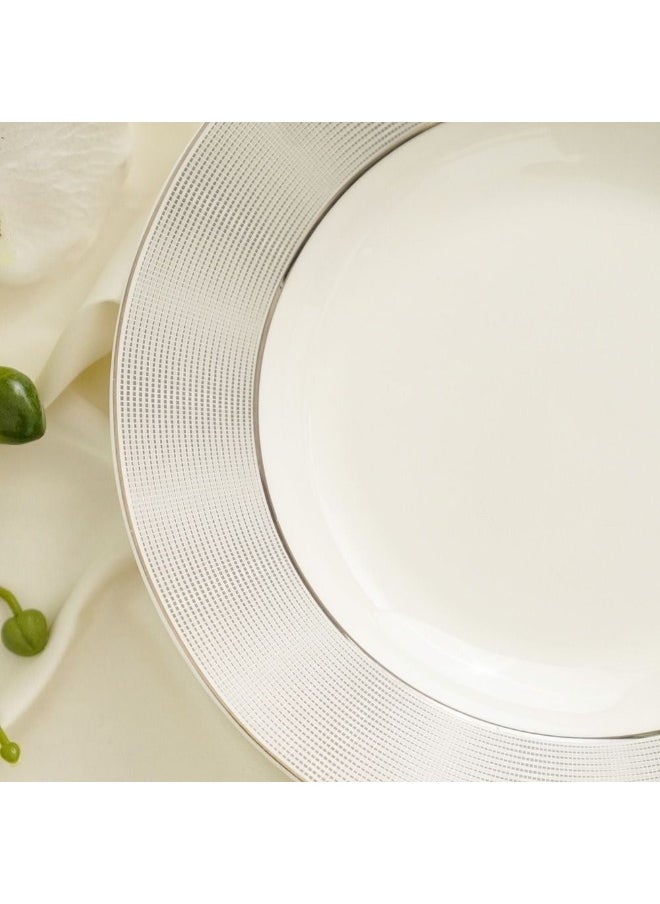 DANUBE HOME Danube Home Riley Fine Bone China Soup Plate 21Cm Elegant And Durable Ideal For Soups Stews Or Salads Perfect For Formal Dining Or Everyday Use Dishwasher And Microwave Safe  - Image 2