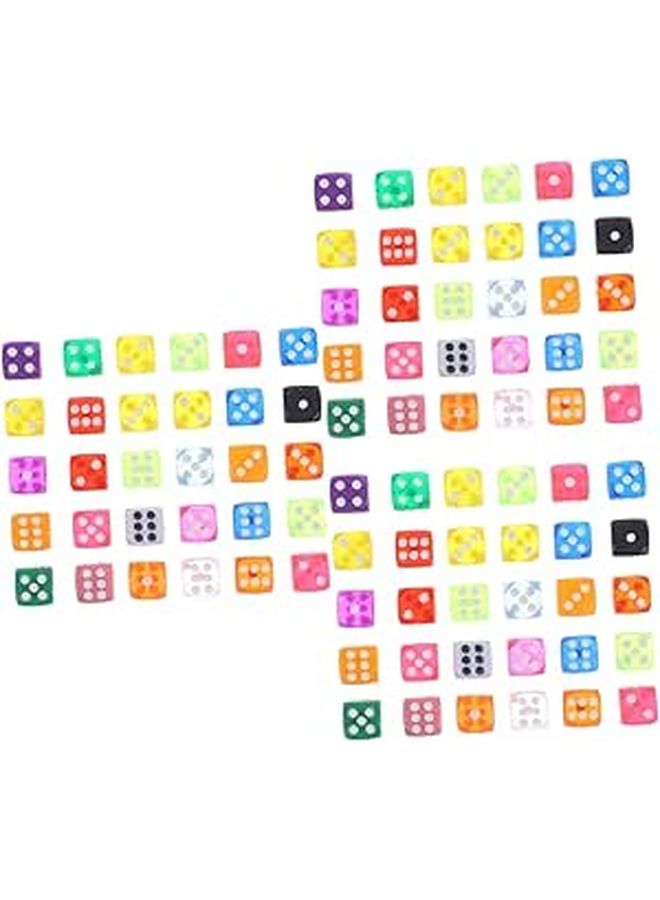 3 Sets Of 90 Resin Dice Multi Sided Dice For Board Games Party Games Mixed Colors - Image 1