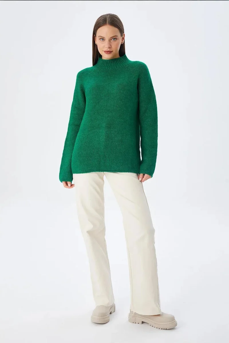 Mixray Mixray Knit Half Turtleneck Sweater
