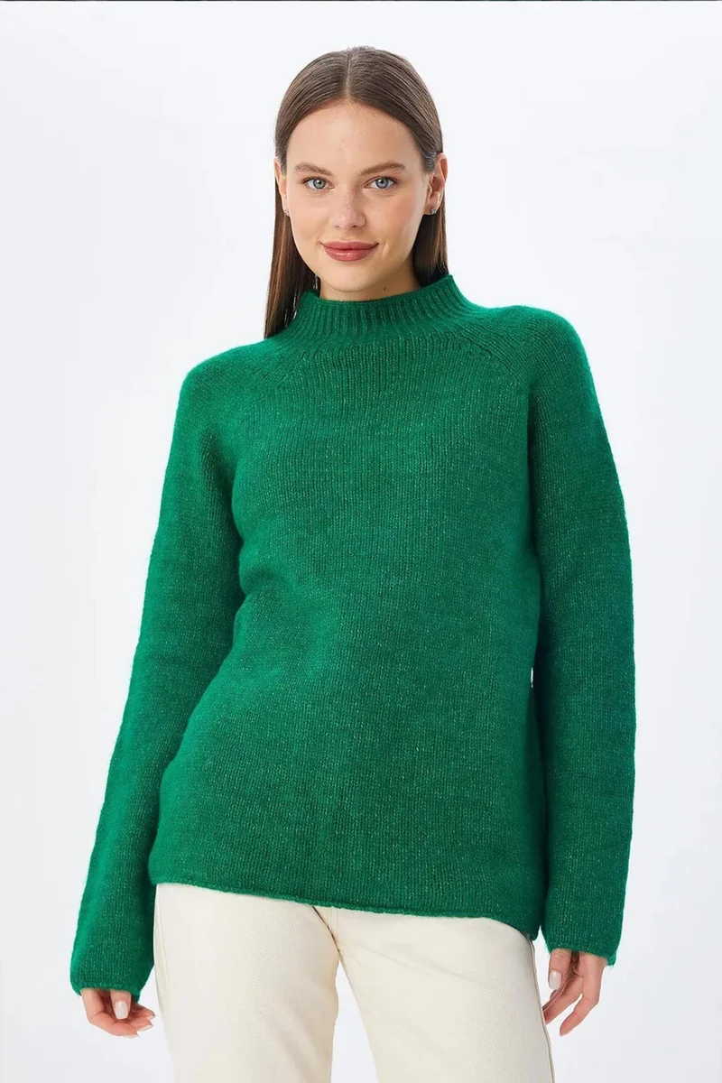 Mixray Mixray Knit Half Turtleneck Sweater