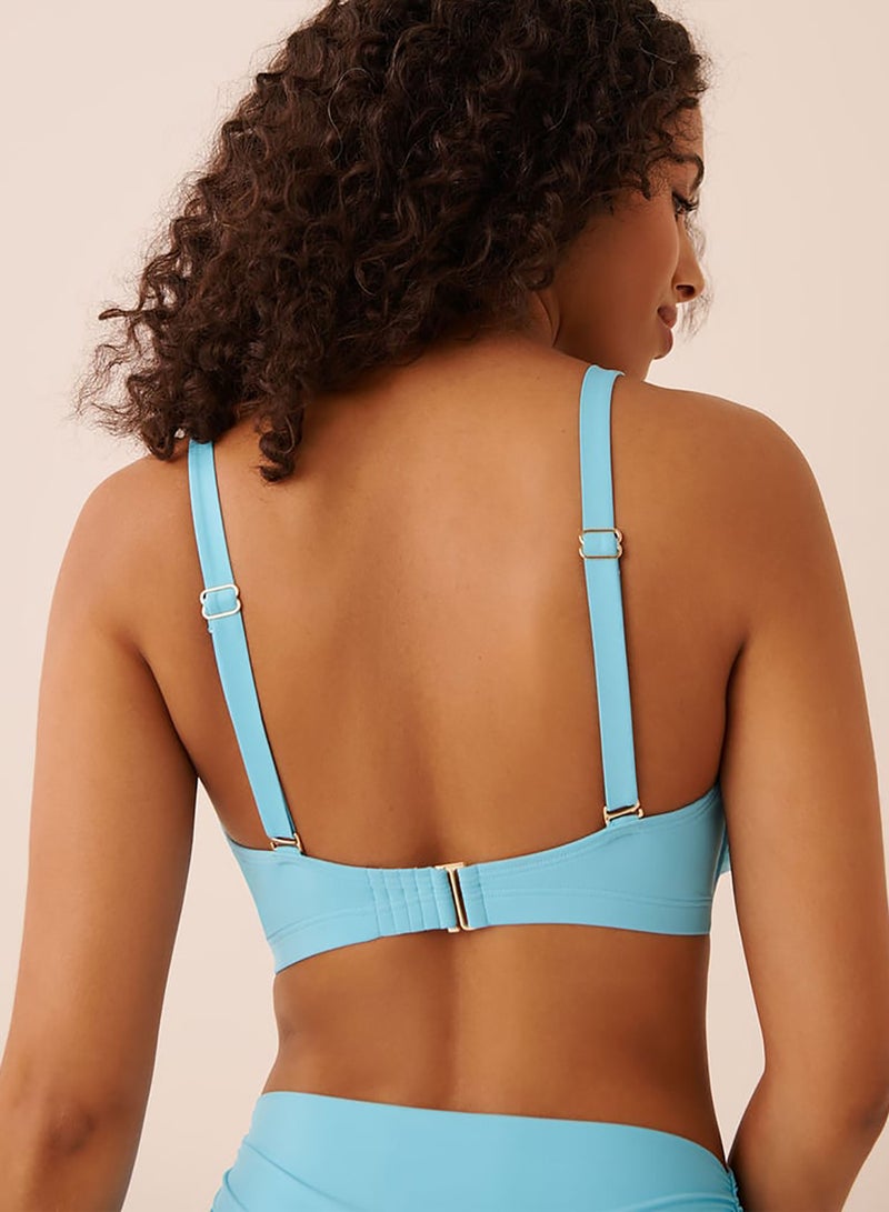 La Vie en Rose AQUA ISLAND D Cup Triangle Bikini Top - Image 3