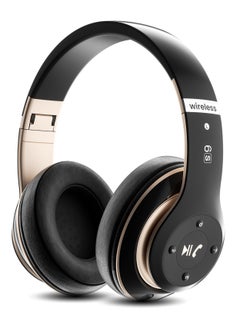 Bluetooth Headphones Over Ear 40 Hours Playtime Foldable Wireless Headphones with 6 Modes Headphones with Built in Mic Headset Wireless and Wired Hi Fi Stereo FM TF for Mobile PC TV