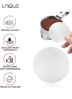 Unique Coffee Paper Filter for Espresso Machine, 300 Pcs 51 mm Espresso Filter Puck Screen Portafilter Paper for Home Office DIY Coffee Compatible with AeroPress Coffee and Espresso Maker  - Image 4