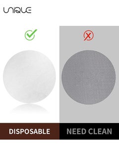 Unique Coffee Paper Filter for Espresso Machine, 300 Pcs 51 mm Espresso Filter Puck Screen Portafilter Paper for Home Office DIY Coffee Compatible with AeroPress Coffee and Espresso Maker  - Image 3