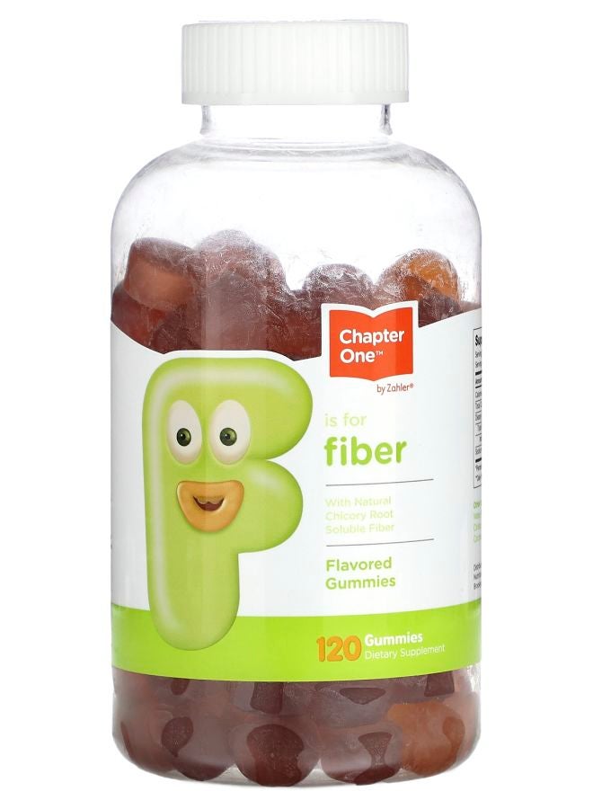 Chapter One Fiber Gummies Flavored 120 Gummies