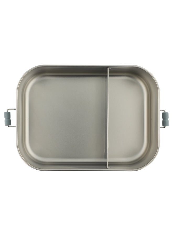 Trixie Stainless Steel Lunch Box Large - 2-Compartment - Mr. Shark - Image 3