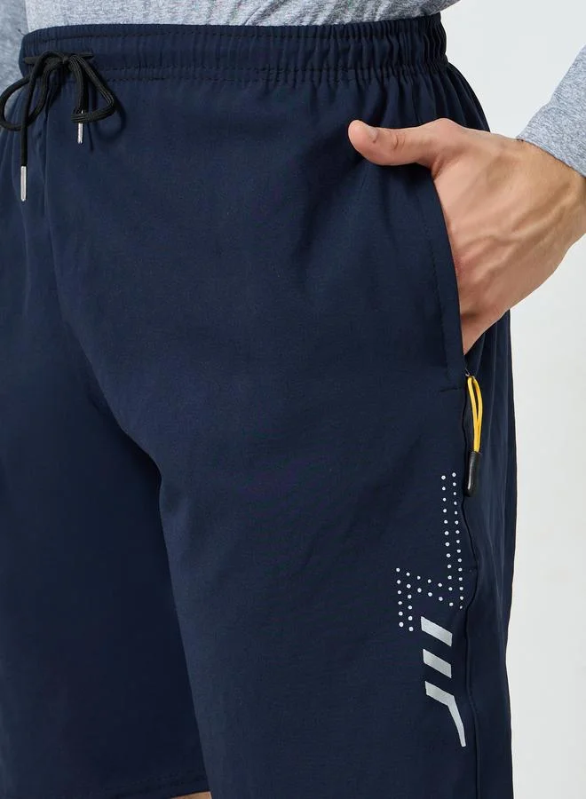 Styli Active  Men Active Training Shorts with Zipper Pockets for Men | Best Price UAE