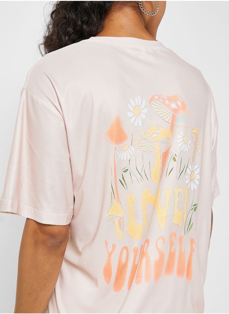 Ginger - Oversize Graphic Tshirt - Image 1