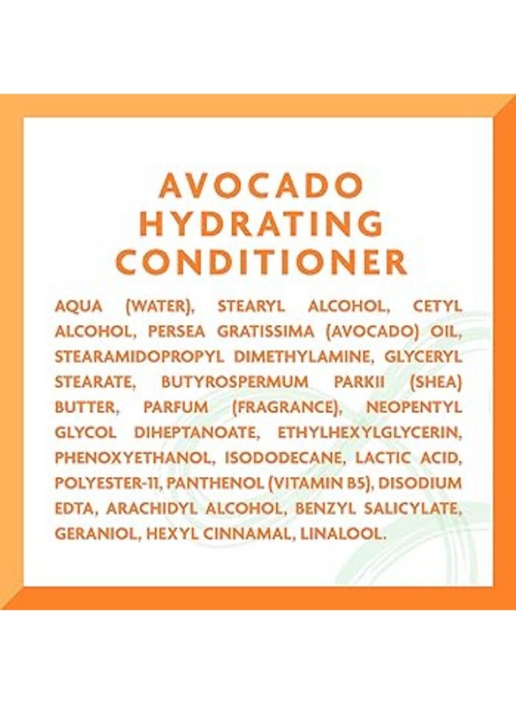 Cantu Avocado Hydrating Shampoo, Conditioner, Leave-In Cream & Refresher Spray Set – Complete Moisture Care for Dry, Frizzy Hair - Image 4