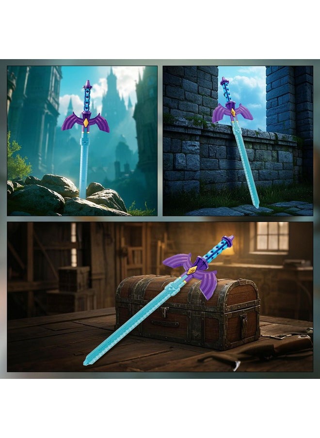 Reobrix Reobrix Sword Building Sets for Adults, Cool The Sword of The Masters 99014, Collectible Build and Display Model, Anime-Style Cosplay Toy Sword, Gifts for Classic Game Fans Boys Girls 14+ (820 PCS)  - Image 3