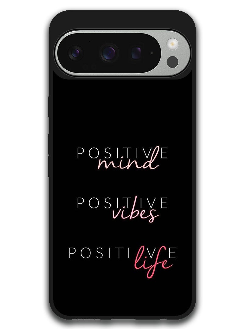 Theodor Protective Case Anti Scratch Shock Proof Bumper Cover For Google Pixel 9 Pro XL Positive Mind - Image 1