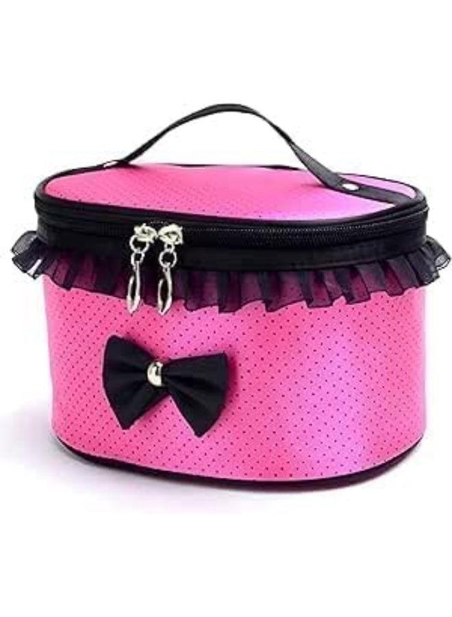 Cosmetic Bag Organizer Makeup Bag Personal Gadgets Perfect for Travel and Daily Use.Offers Spacious Space and Double Zipper for Keeping Supplies Multicolor - Image 4