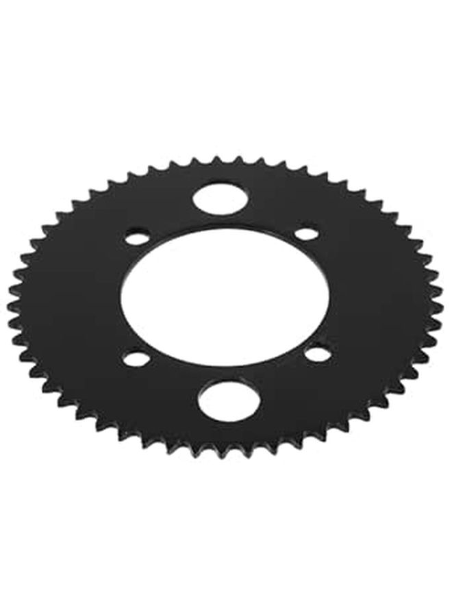 65 Teeth Steel Motorcycle Sprocket 54mm 4 Hole Bore Chain Gear Electric Scooter - Image 1