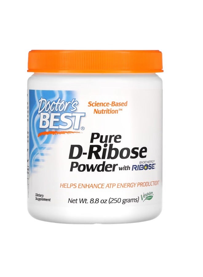 دكتورز بست Pure DRibose Powder with BioEnergy Ribose 8.8 oz 250 g - Image 1