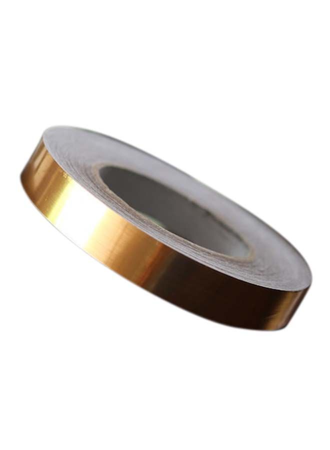 NIBEMINENT Self Adhesive Tiles Sticker Tape Gold 60x90cm