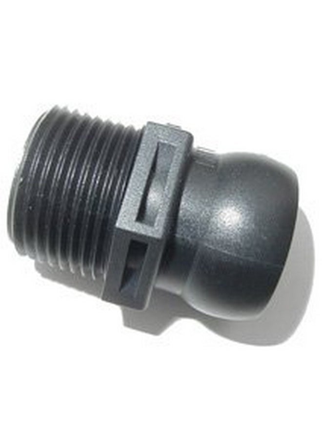 Lifegard Aquatics Lifegard Aquatics ARP270860 Ball Socket Pipe MPT Connector for Aquarium Pumps, 1/2-Inch 