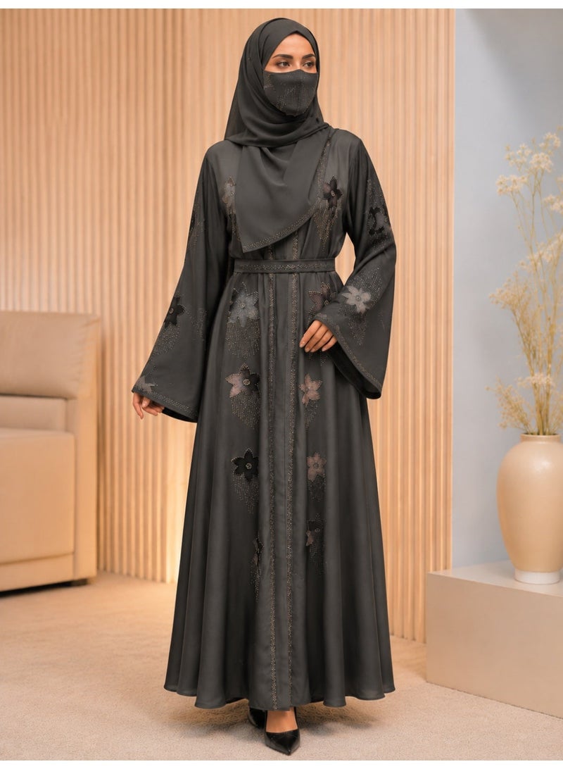 AMYAE Elegant Abaya with Separate Shila Islamic Jilbab for Women, Full Length Long Sleeve Modest Salah Dress, Casual Wear for Ladies best for Casual Use and  Umrah & Hajj - Image 1